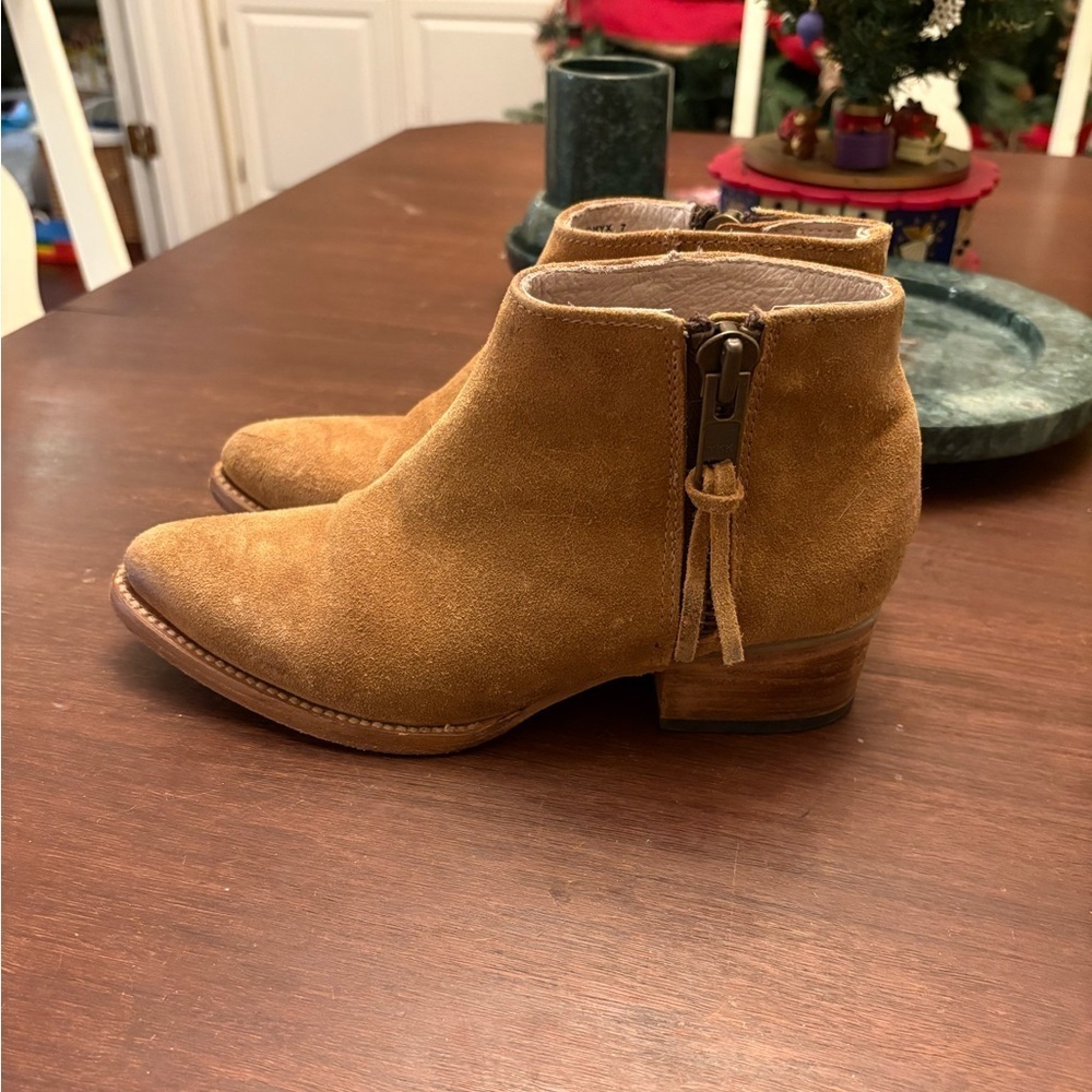 Freebird by Steven Onyx Suede Ankle Booties